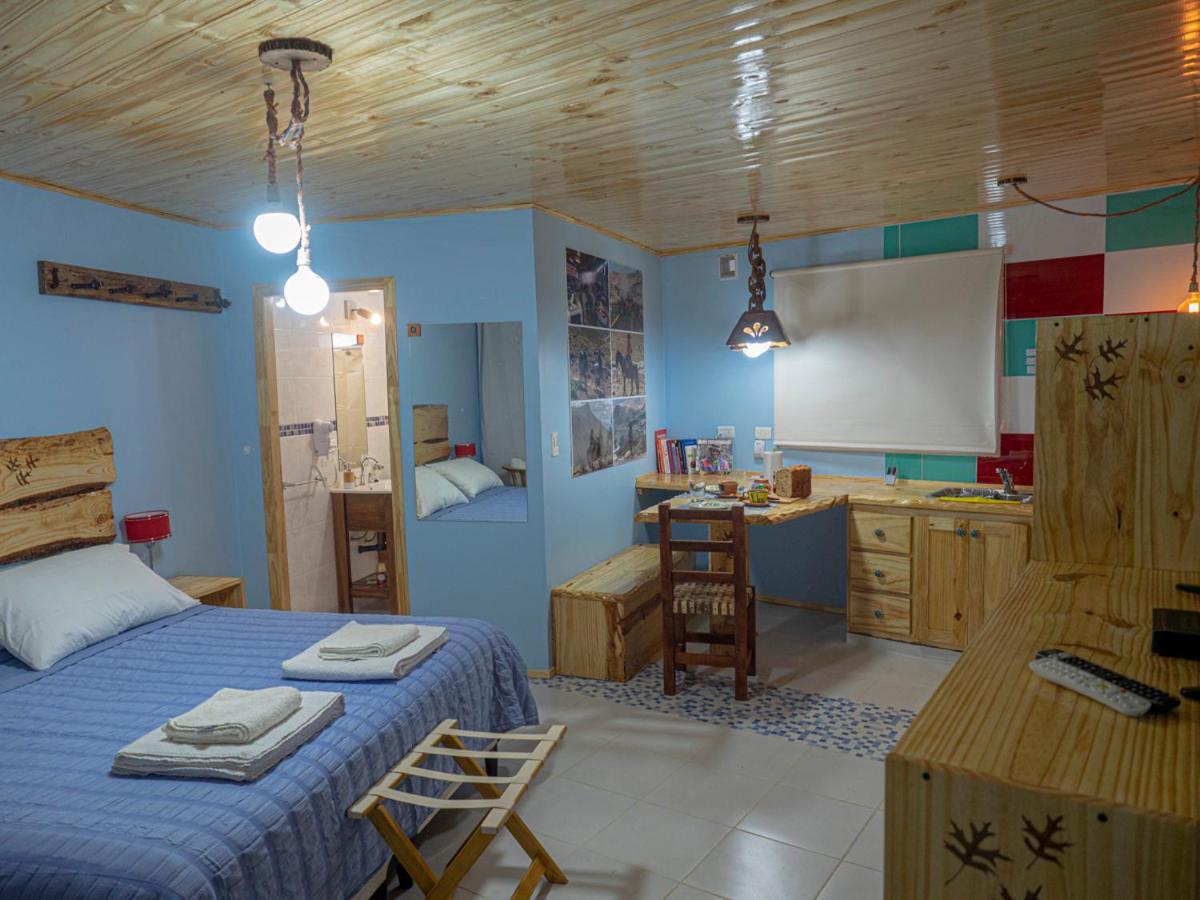 Cabanas La Lila Huinganco ภายนอก รูปภาพ